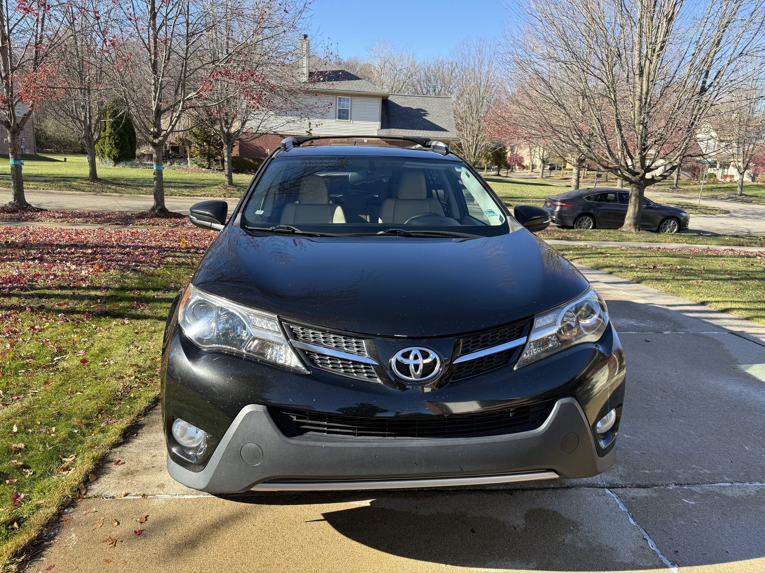 Headlight after restoration