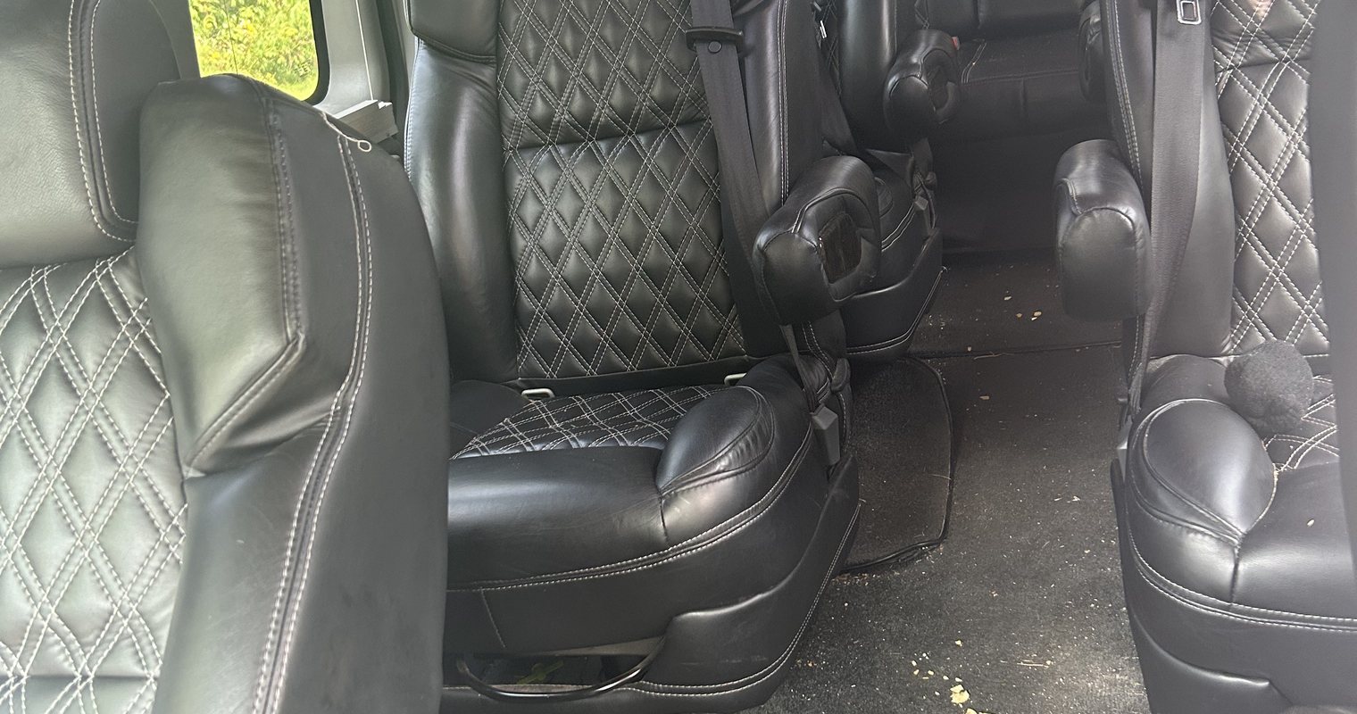 Before interior detail conversion van fleet Plymouth MI