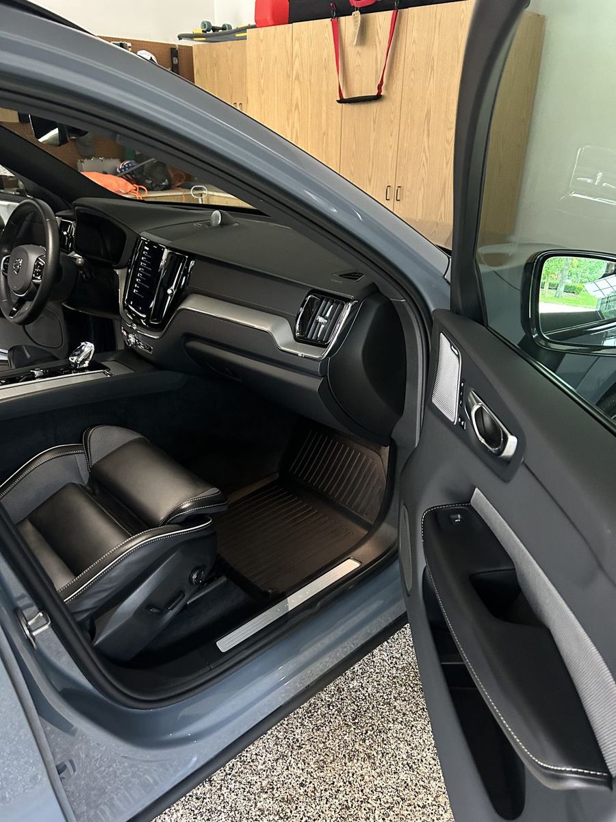 Volvo interior clean